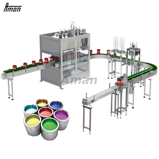 Machine de remplissage liquide de piston automatique pour le détergent de savon de plat de peinture de produits liquides